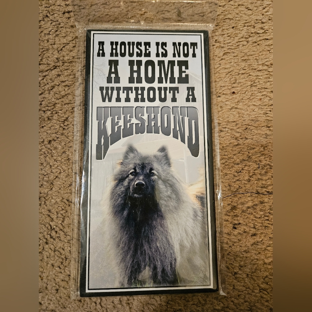Keeshond Dog Wall Art